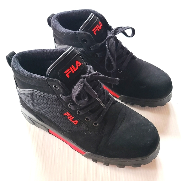 fila suede boots